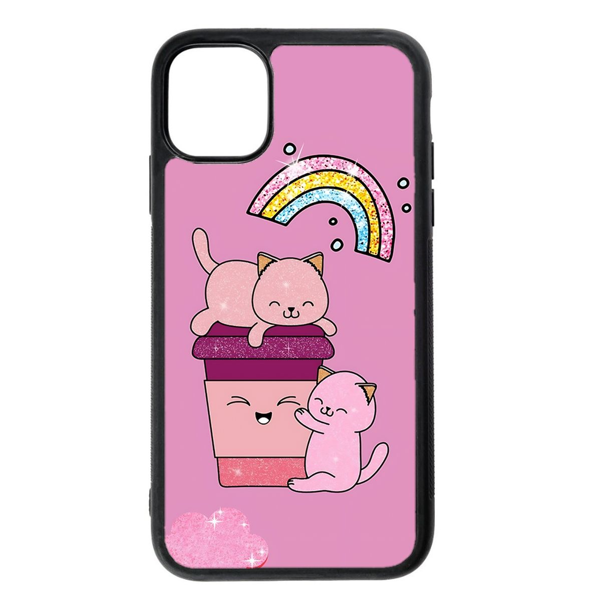 GENERICO - Carcasa para IPHONE 12 - 12 PRO diseño gatito 15