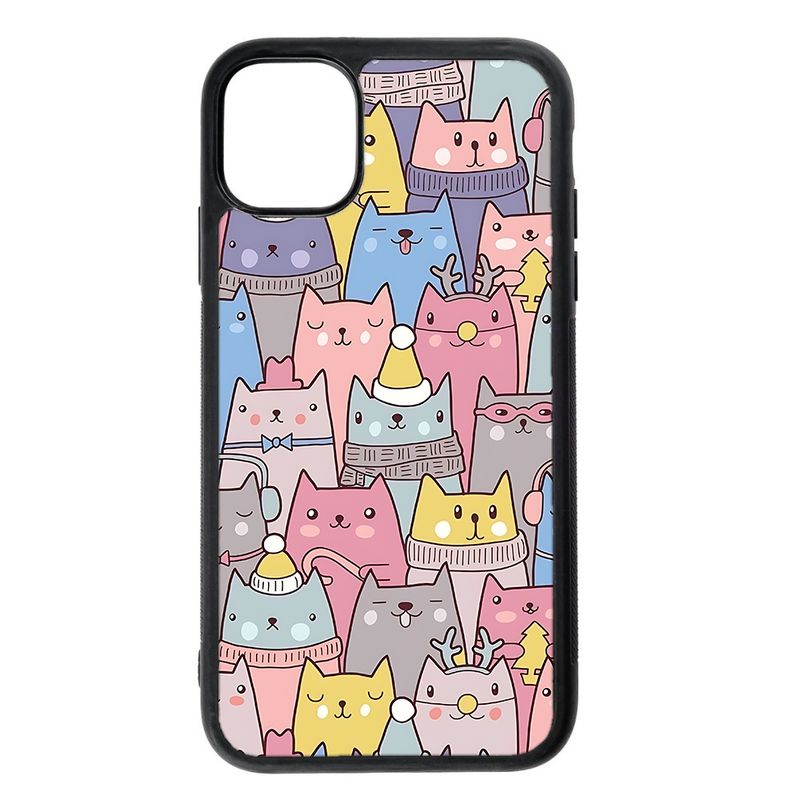GENERICO - Carcasa para IPHONE 12 - 12 PRO diseño gatito 19