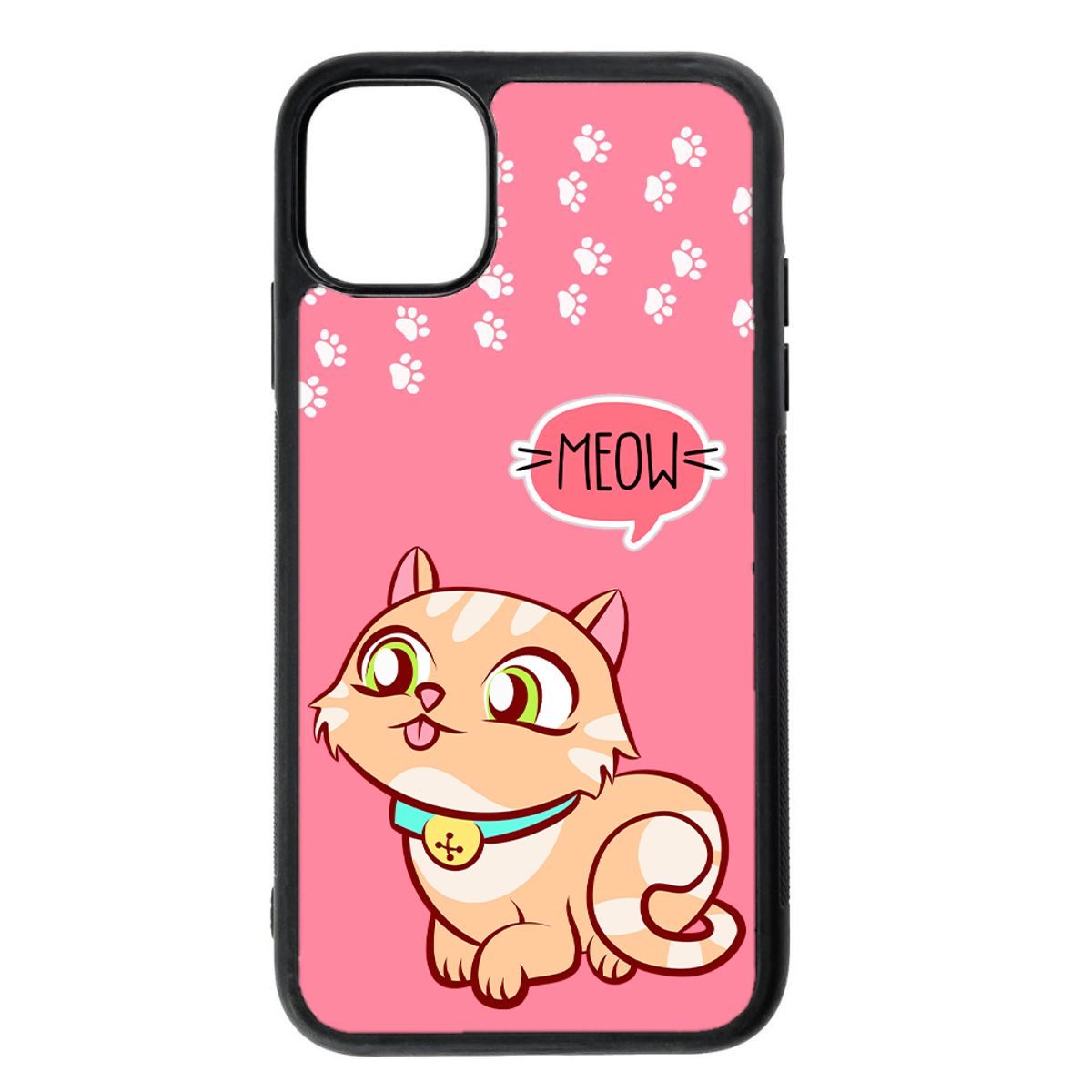 GENERICO - Carcasa para IPHONE 12 - 12 PRO diseño gatito 40
