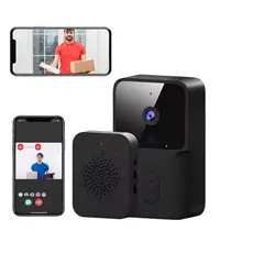 GENERICO - Timbre Inalámbrico Exterior Wifi Cámara 1080p Casa Seguridad