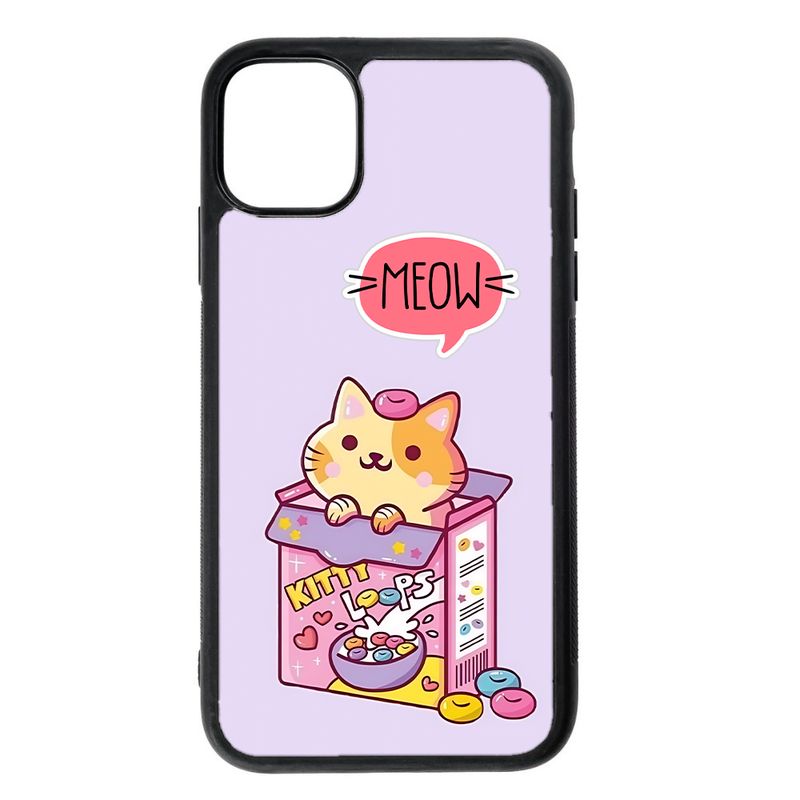 GENERICO - Carcasa para IPHONE 11 PRO diseño gatito 18