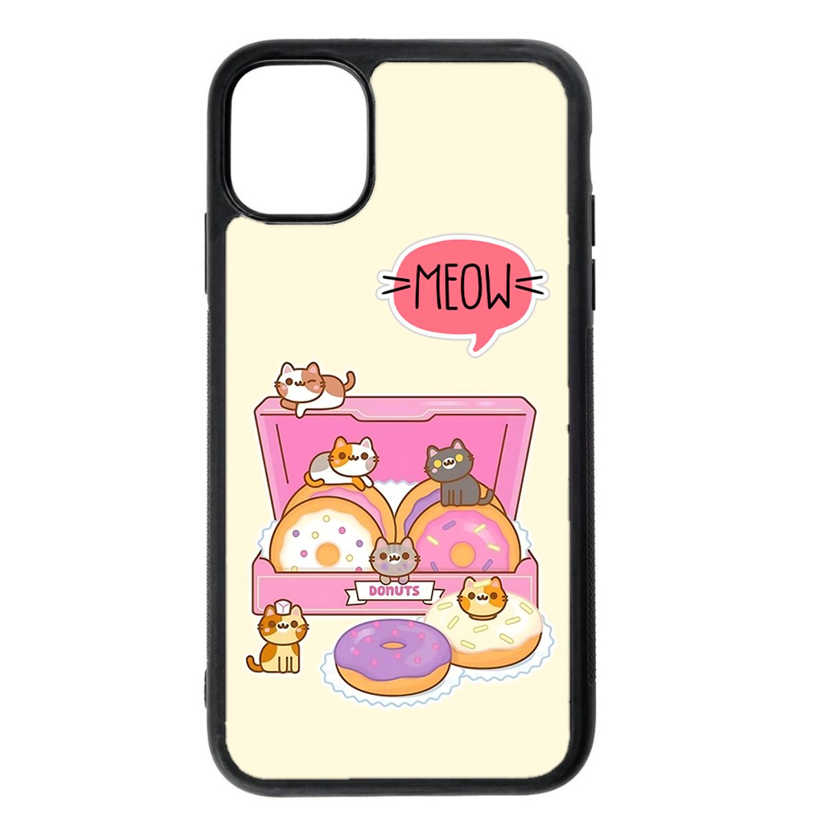 GENERICO - Carcasa para IPHONE 11 PRO diseño gatito 17