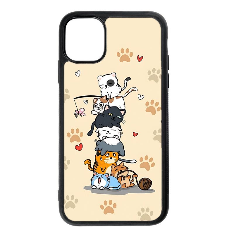 GENERICO - Carcasa para IPHONE 11 PRO diseño gatito 25