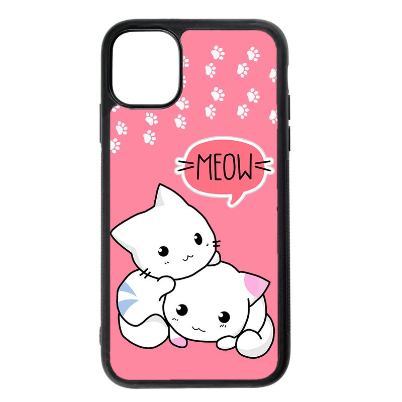 GENERICO - Carcasa para IPHONE 11 PRO diseño gatito 34