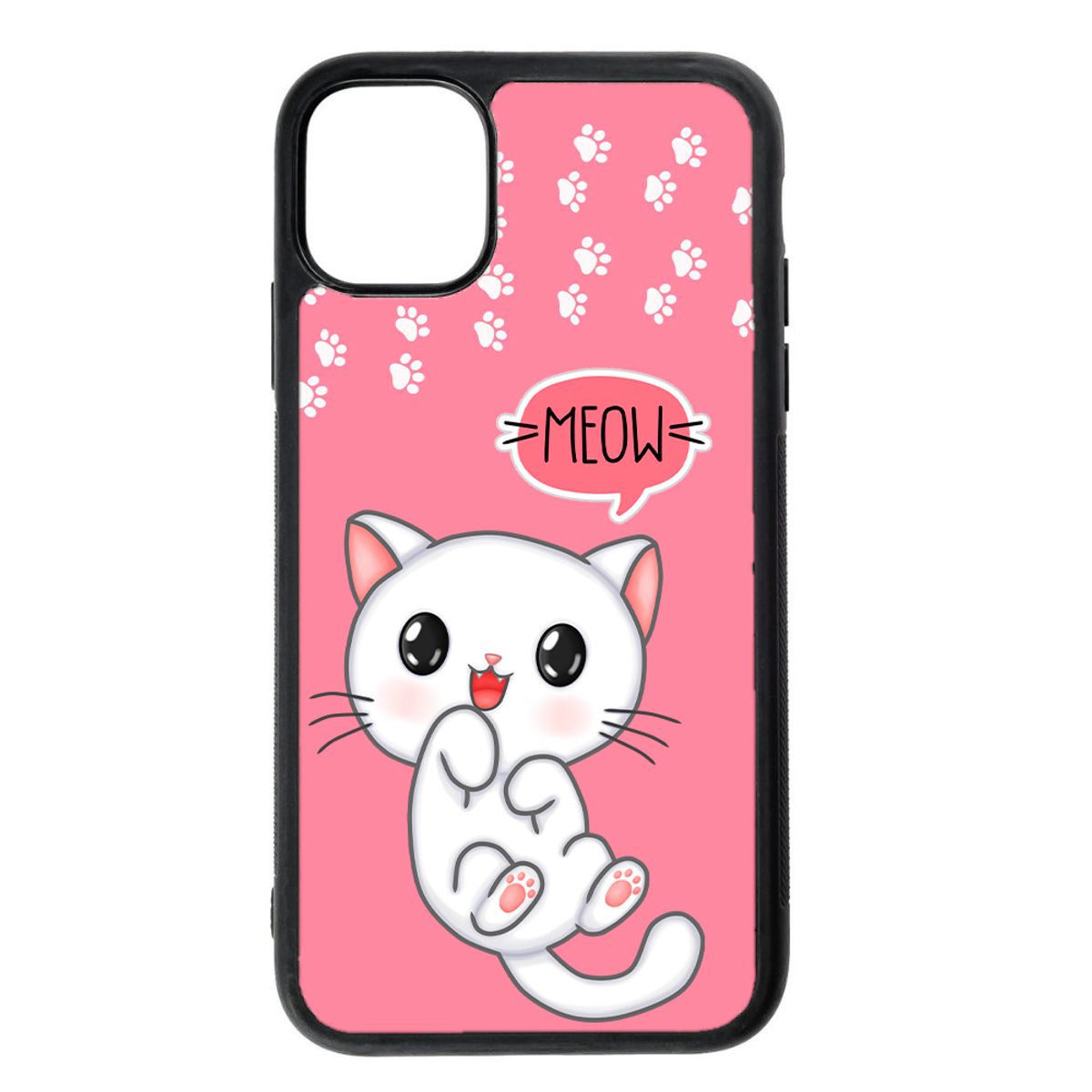 GENERICO - Carcasa para IPHONE 11 PRO diseño gatito 37