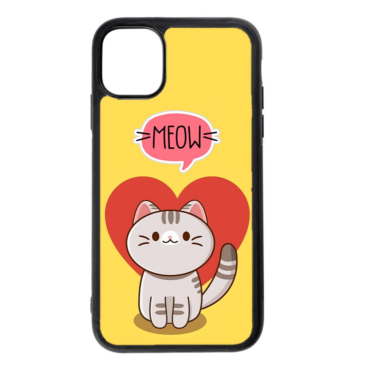 GENERICO - Carcasa para IPHONE 11 PRO diseño gatito 42