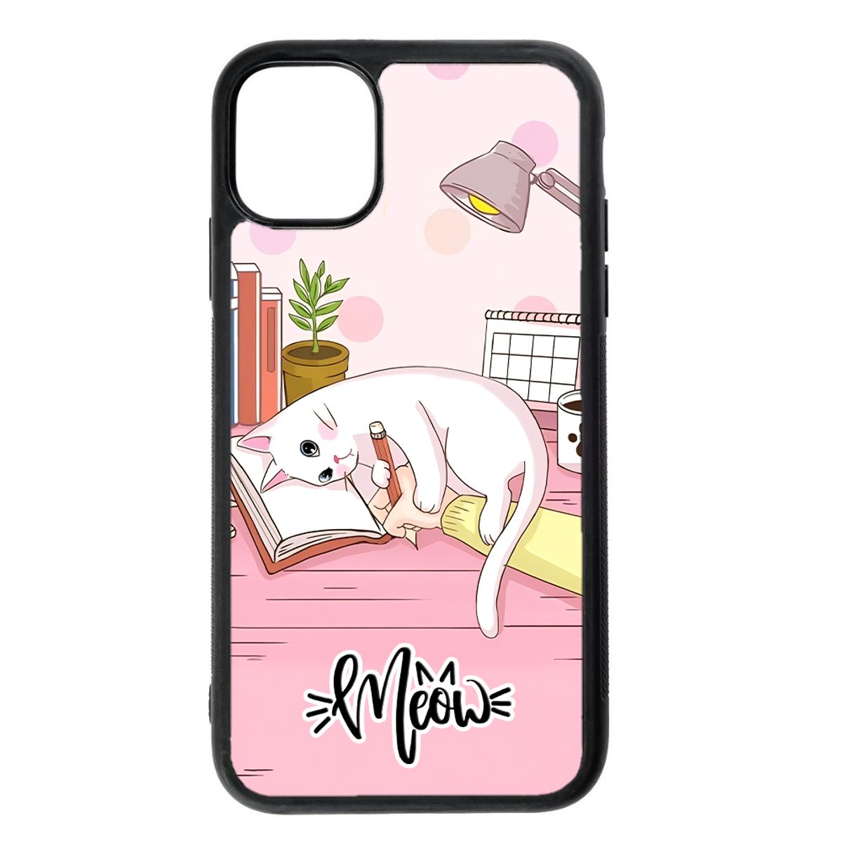 GENERICO - Carcasa para IPHONE 11 PRO diseño gatito 44