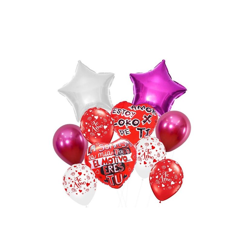 GENERICO - SET GLOBO METALICO LOKO X TI X1 SET