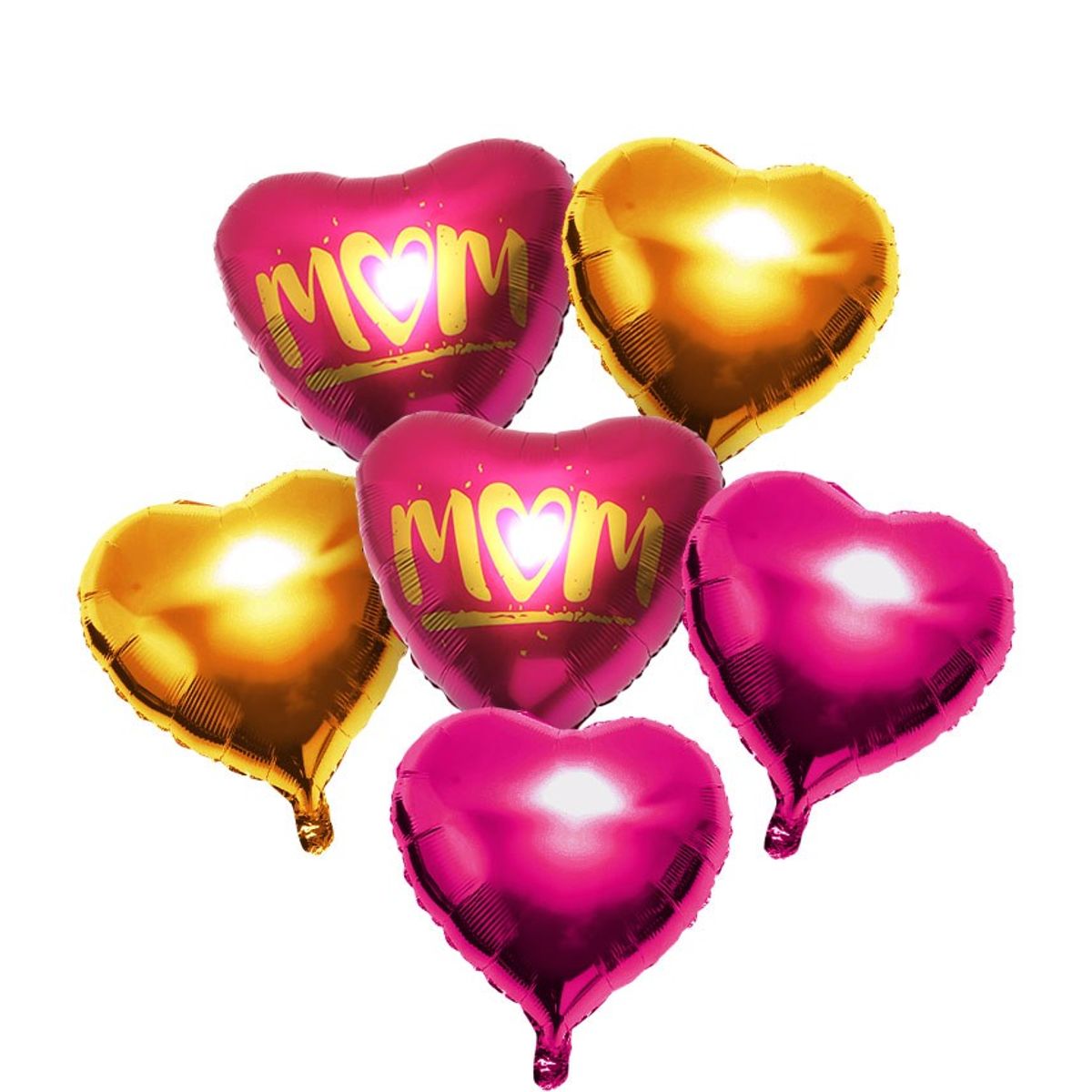 GENERICO - SET GLOBO METALICO MOM X1 SET