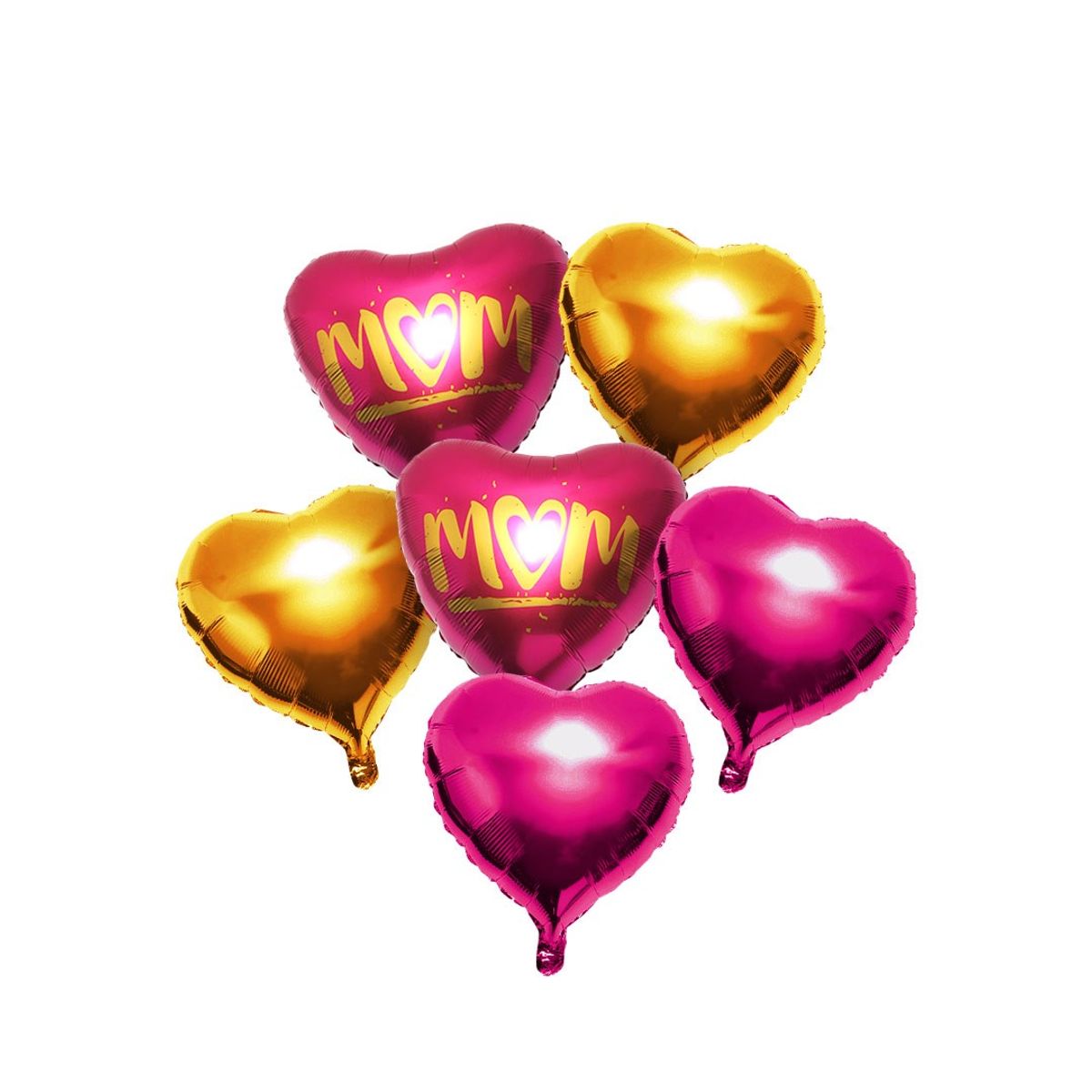 GENERICO - SET GLOBO METALICO MOM X1 SET