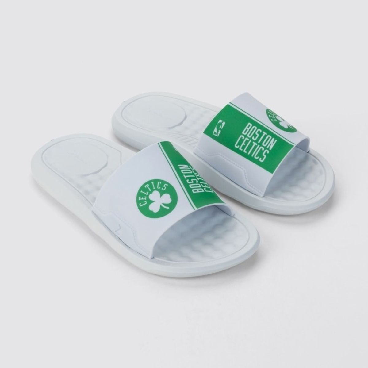 RIDER - Sandalia Hombre Blanco/Verde Celtics NBA