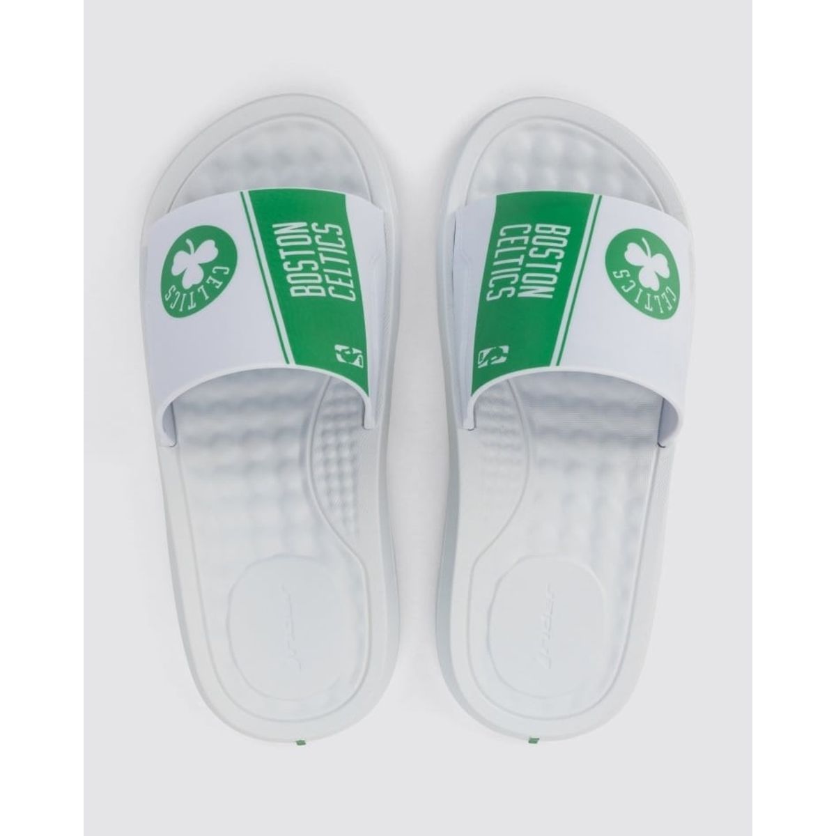 RIDER - Sandalia Hombre Blanco/Verde Celtics NBA