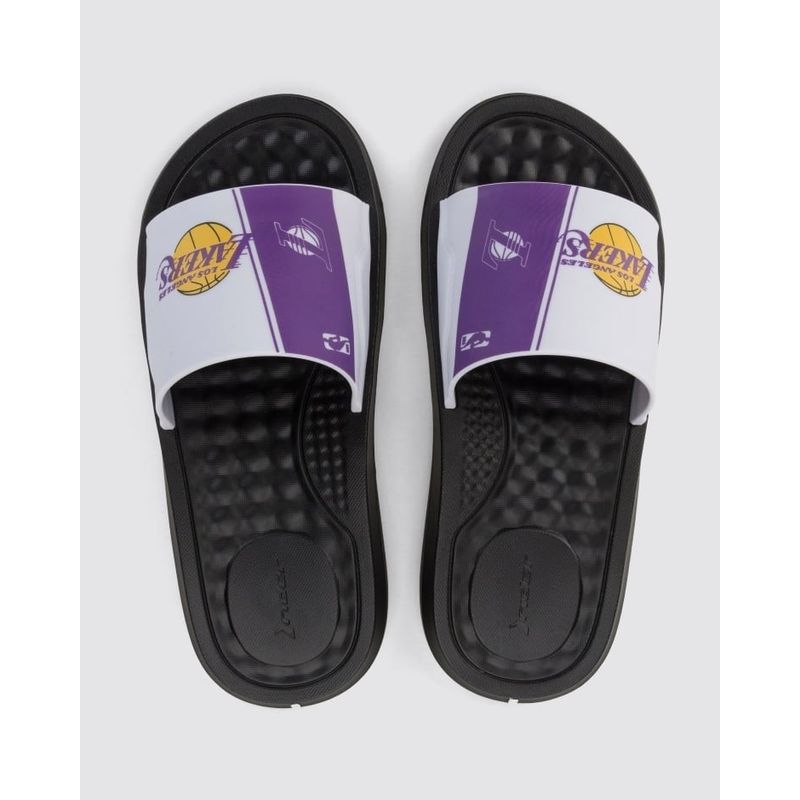 RIDER - Sandalia Hombre Blanco/Violeta Lakers NBA