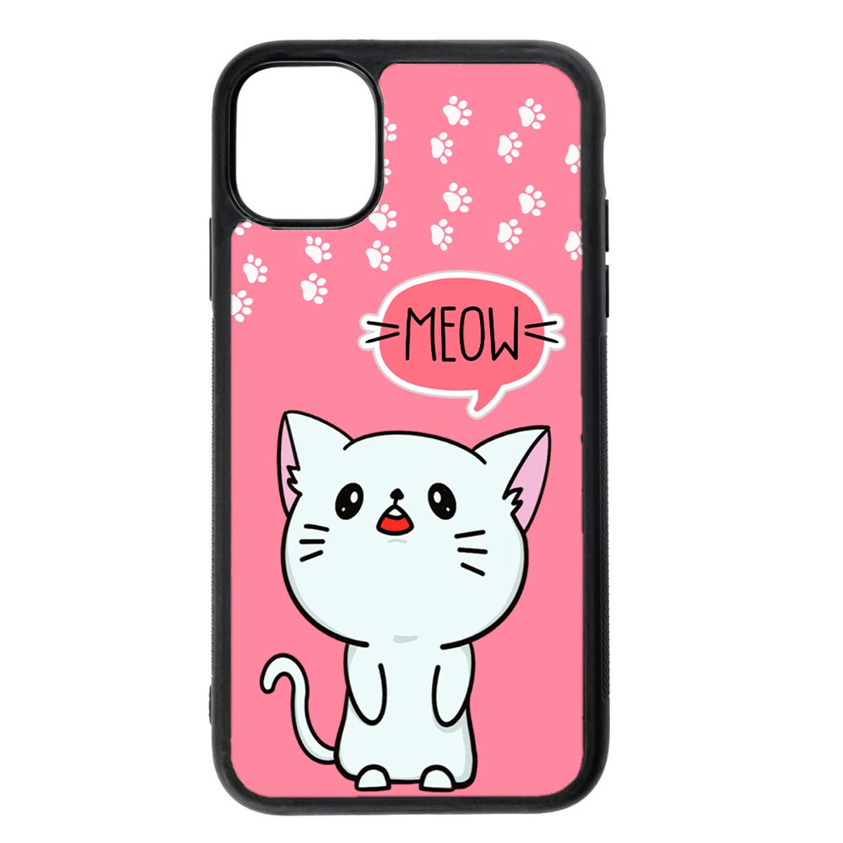GENERICO - Carcasa para IPHONE 12 - 12 PRO diseño gatito 36