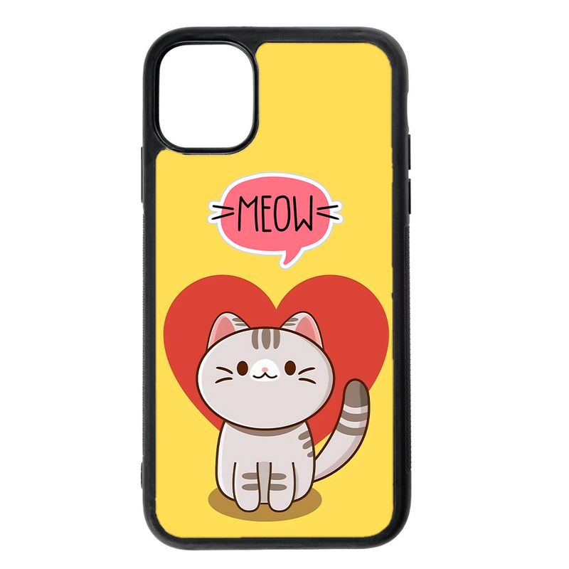 GENERICO - Carcasa para IPHONE 12 - 12 PRO diseño gatito 42