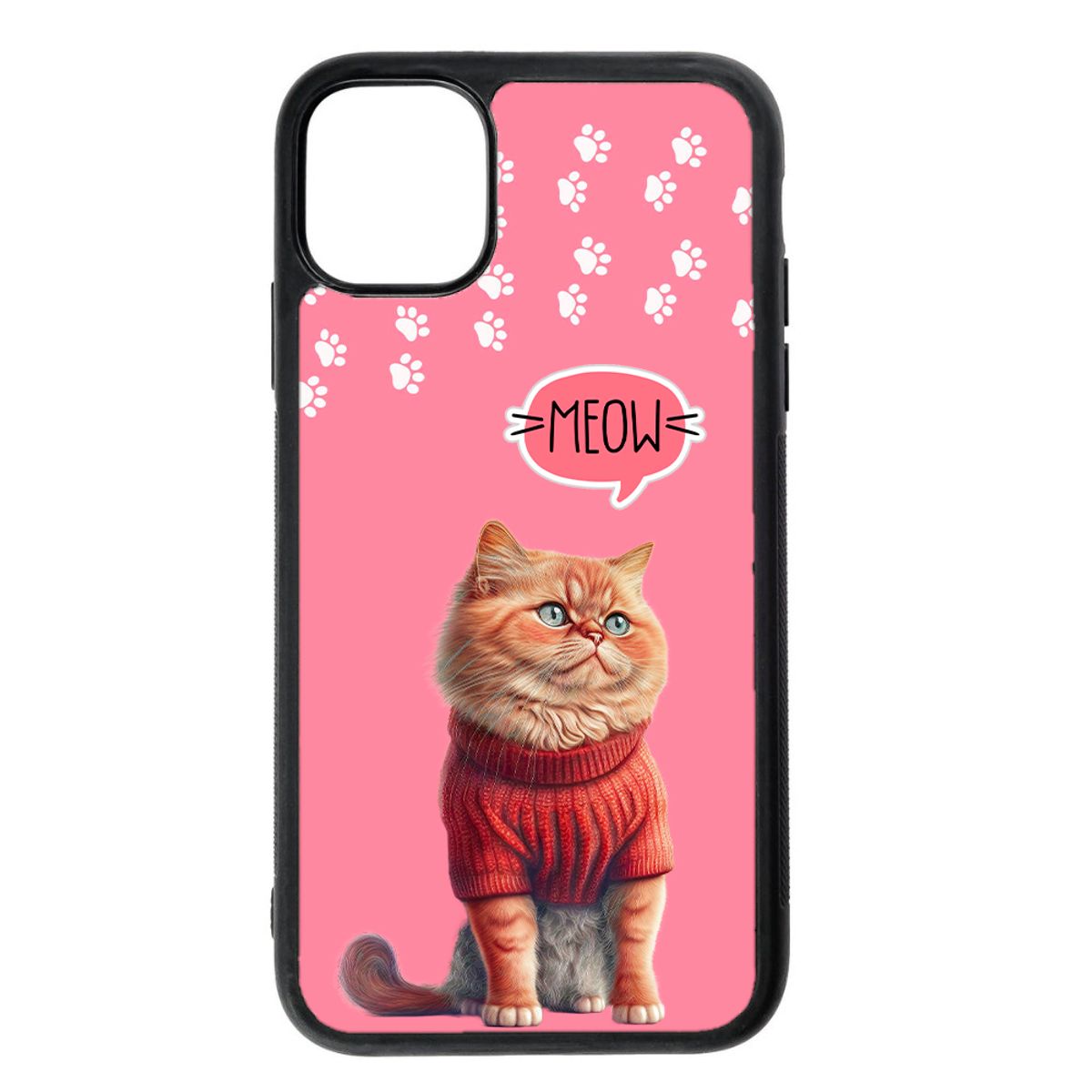 GENERICO - Carcasa para IPHONE 12 - 12 PRO diseño gatito 38