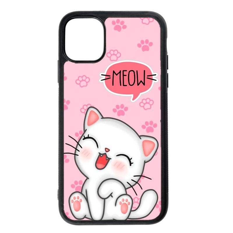 GENERICO - Carcasa para IPHONE 12 - 12 PRO diseño gatito 21