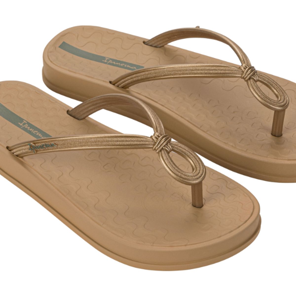 IPANEMA - Sandalia Mujer Beige/Dorado Drip v Ipanema