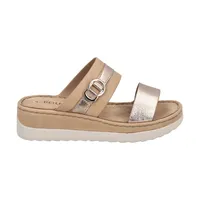 Sandalia Mujer Dorado Flora