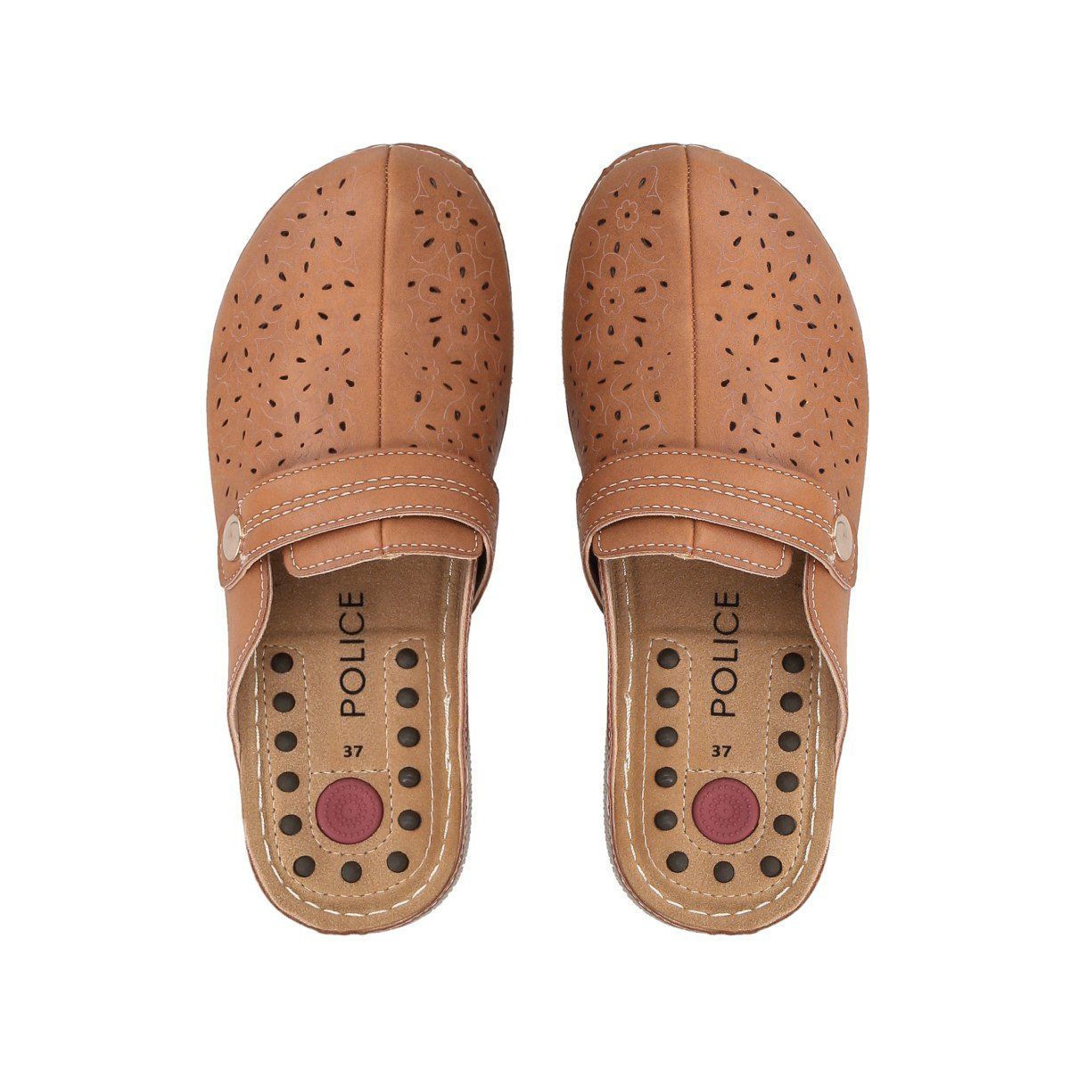 POLICE - Sandalia Mujer Caramelo Martina Police