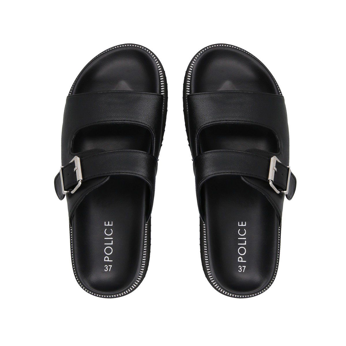 POLICE - Sandalia Mujer Negro Tezza Police