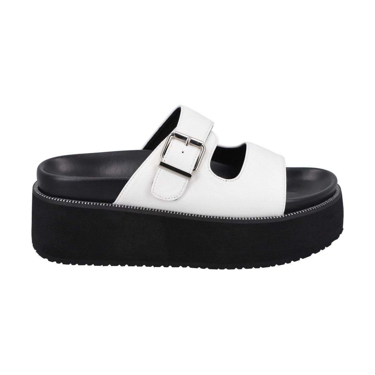 POLICE - Sandalia Mujer Blanco Nida Police