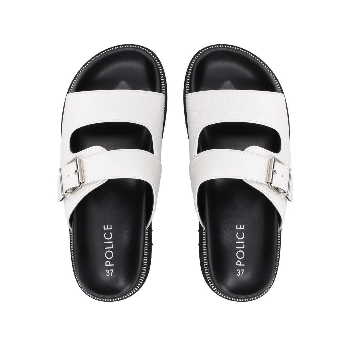 POLICE - Sandalia Mujer Blanco Nida Police