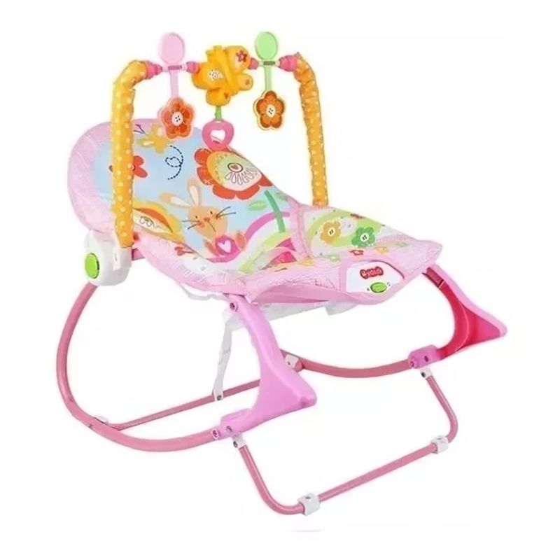 OEM - Silla Bebe Con Vibracion  Color  Rosado