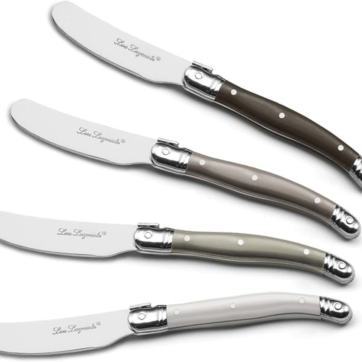 LOU LAGUIOLE - SET 4 CUCHILLOS MANTEQUILLA LAGUIOLE