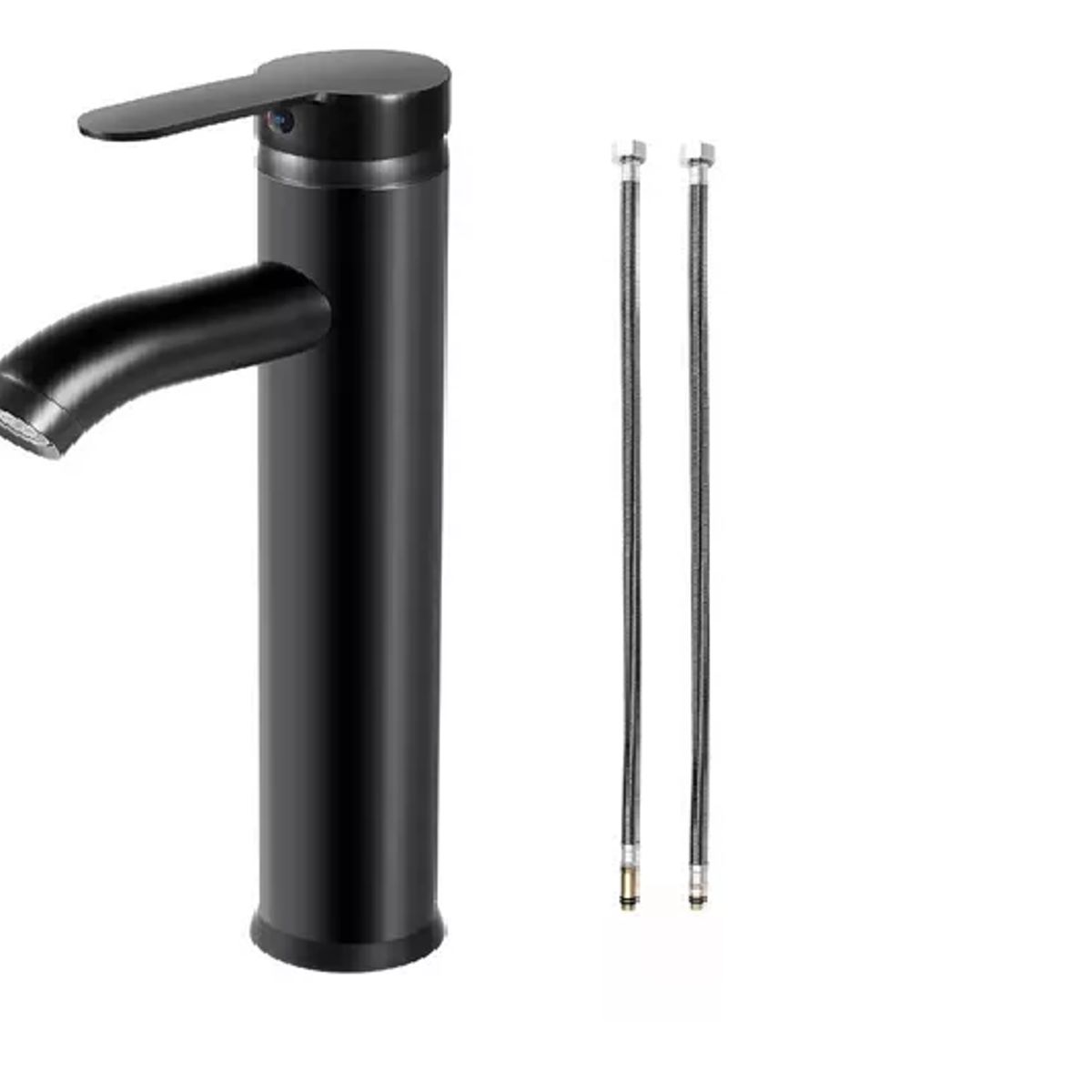 GENERICO - Mezcladora Llave Para Fregadero Lavabo Baño + 2 Mangueras