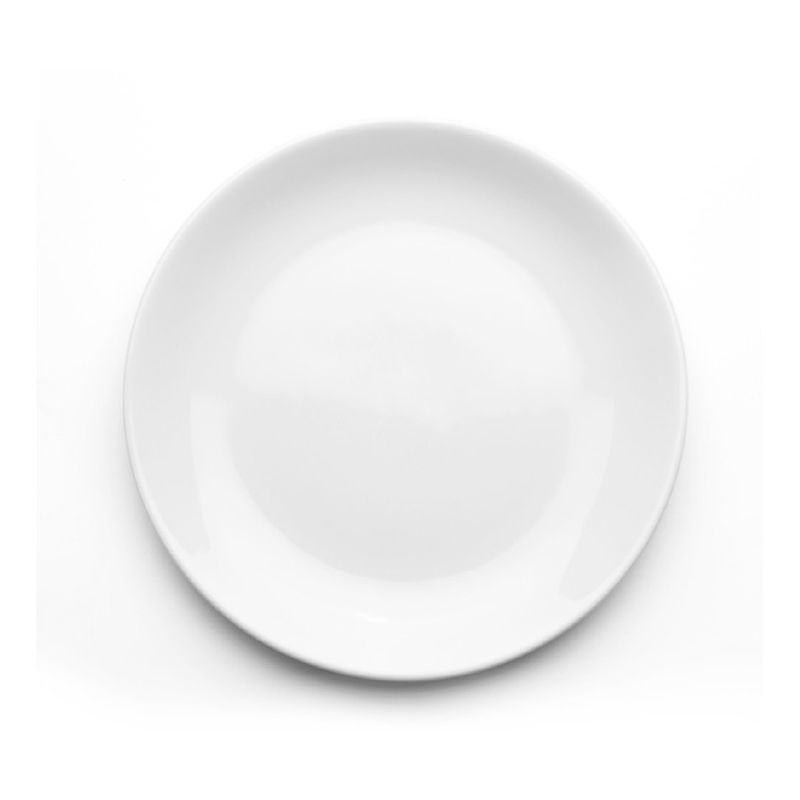 GENERICO - Set de Platos Porcelana Principal 27 Cm Coupe Línea Padua
