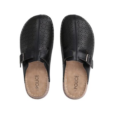 Imagen 2 del producto Zueco Mujer Negro/Camel Marina