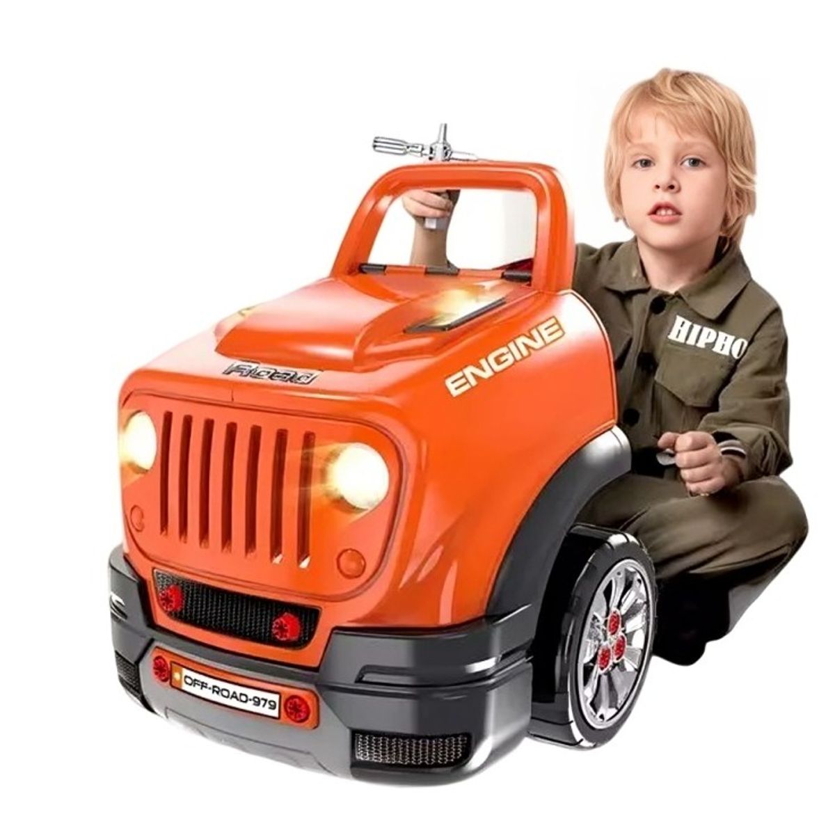 OEM - Taller Mecanico 61 piesas Simulador Naranja