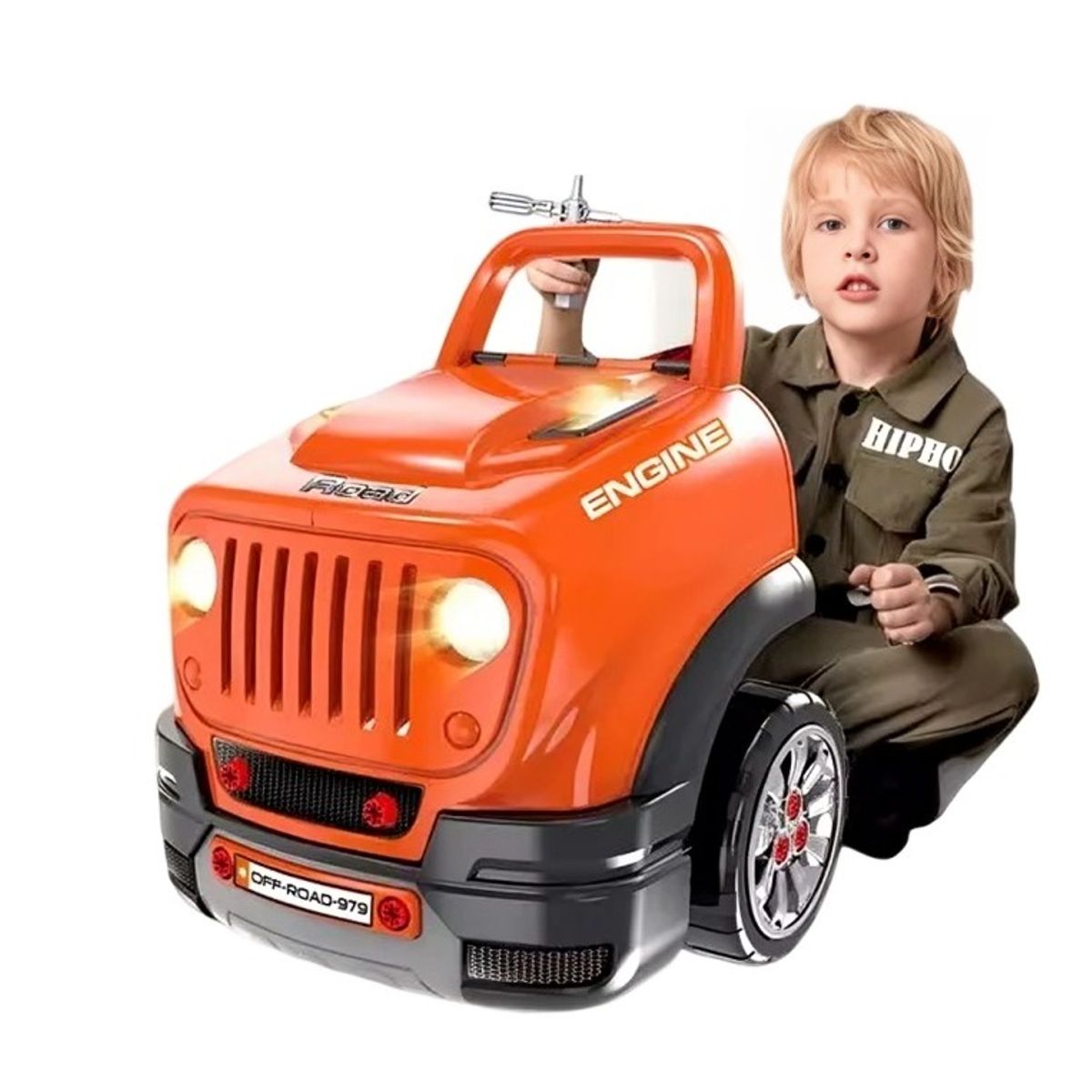 OEM - Taller Mecanico 61 piesas Simulador Naranja