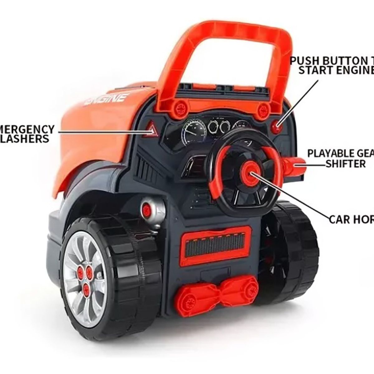 OEM - Taller Mecanico 61 piesas Simulador Naranja