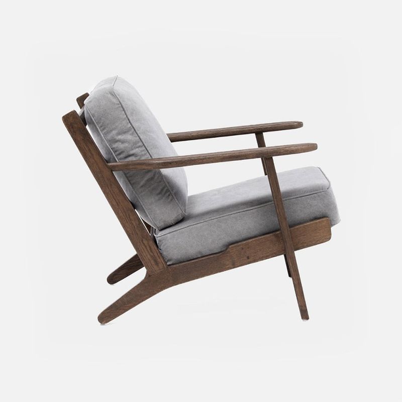 MILK - SILLON BROOKS OAK DARK Y BEIGE