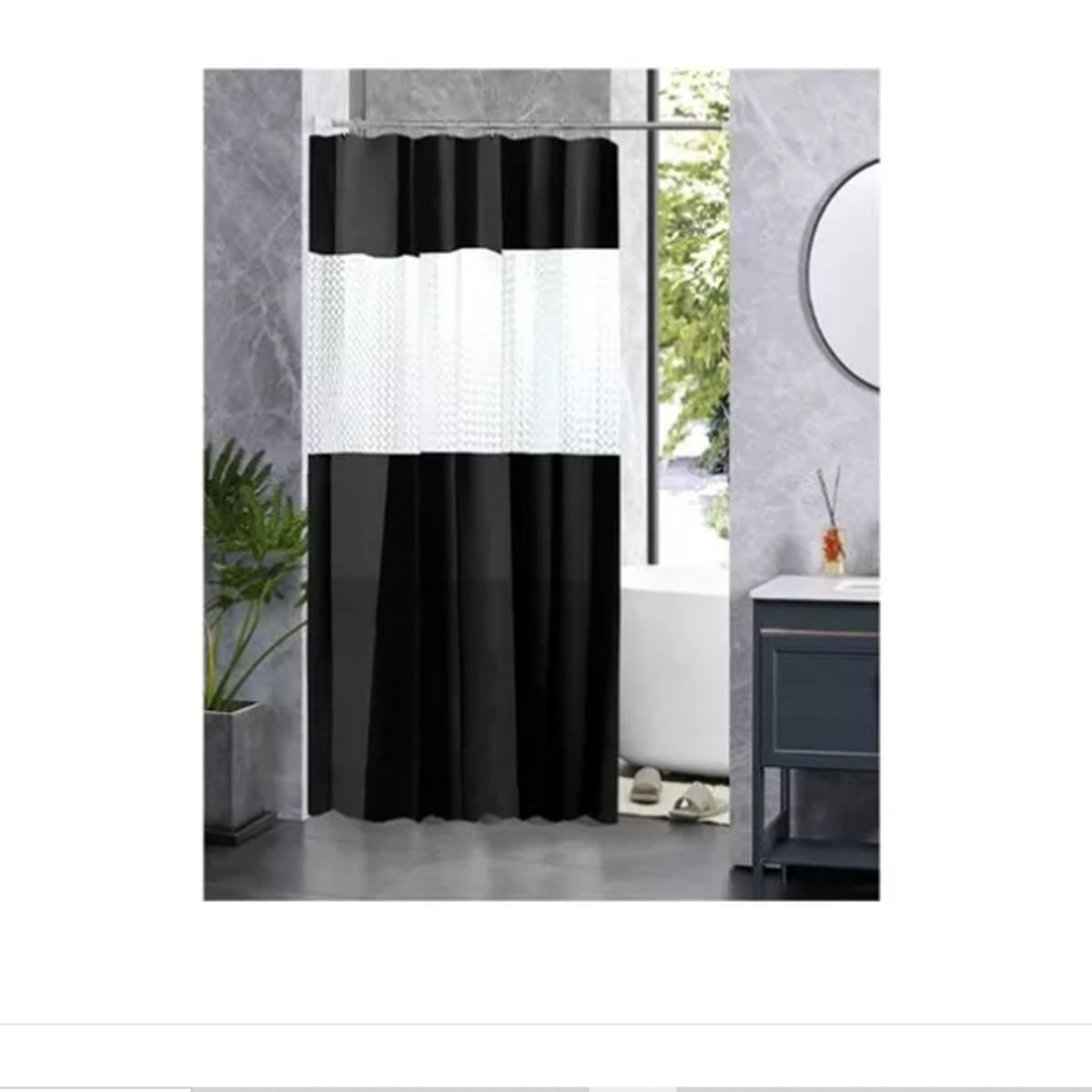 GENERICO - Cortina De Baño impermeable