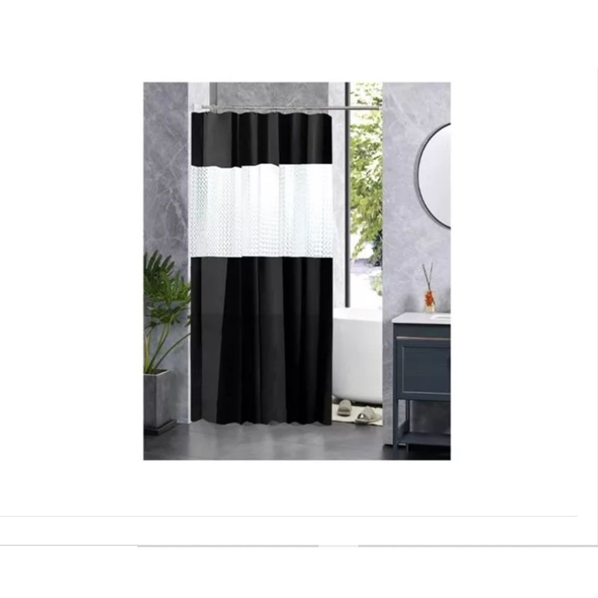 GENERICO - Cortina De Baño impermeable