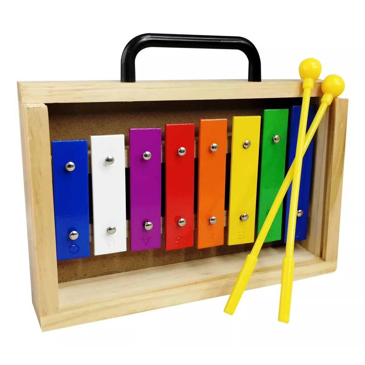 NUTECH - Metalófono Niños Nutech 8 Notas Colorido 5937