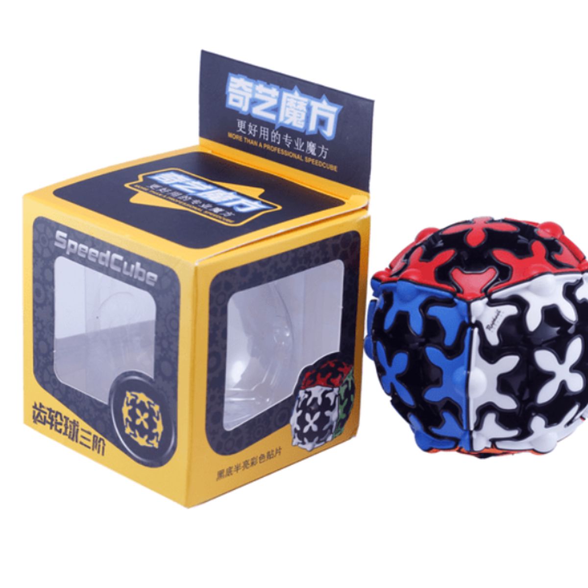 QIYI - Gear Cube Esfera Cubo Engranajes Qiyi Estructura Vistoso