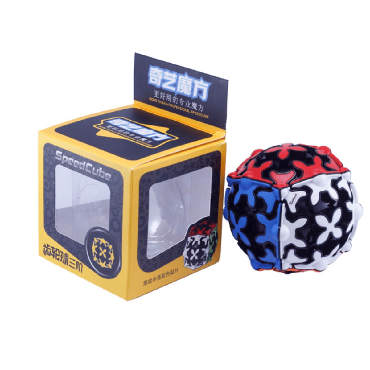 QIYI - Gear Cube Esfera Cubo Engranajes Qiyi Estructura Vistoso