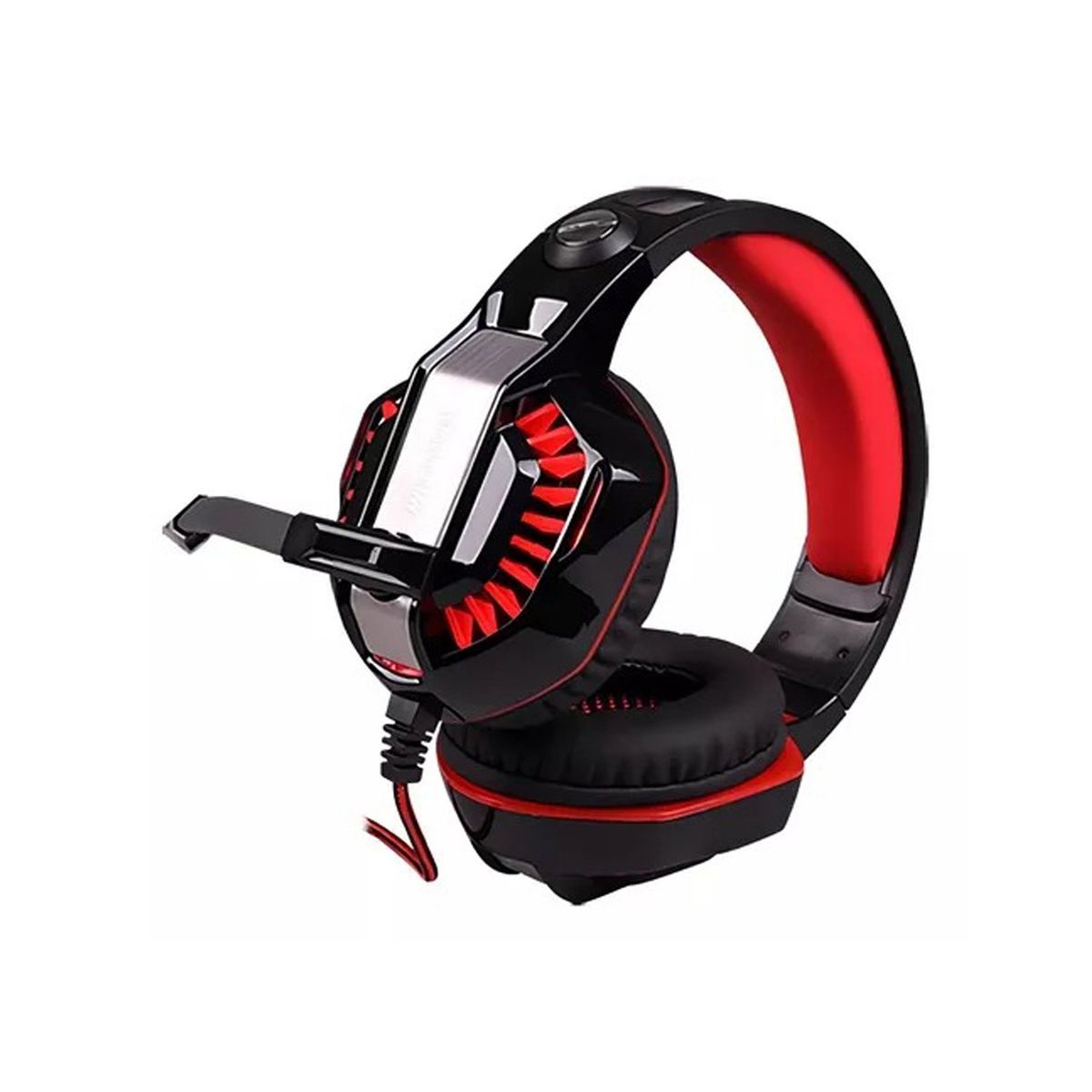 BEEXCELLENT - Audífono Gamer Rgb Beexcellent Gm-2 Red Multiplataforma