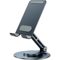 Soporte Celular iPad Tablet Escritorio Giratorio Aluminio