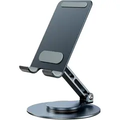 KUANGYE - Soporte Celular iPad Tablet Escritorio Giratorio Aluminio