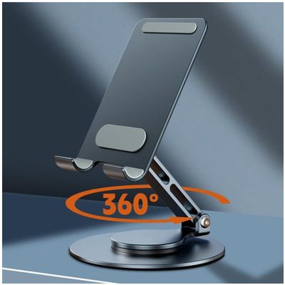 Imagen 2 del producto Soporte Celular iPad Tablet Escritorio Giratorio Aluminio