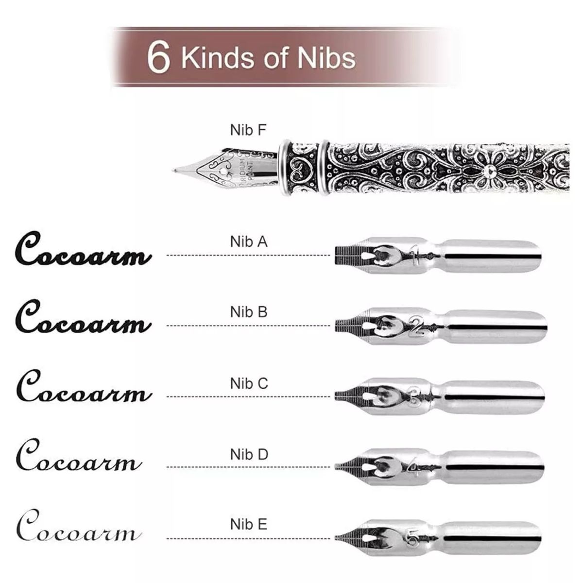 KUANGYE - Pluma Estilográfica Clásica Estilo Antiguo Escribir Vintage