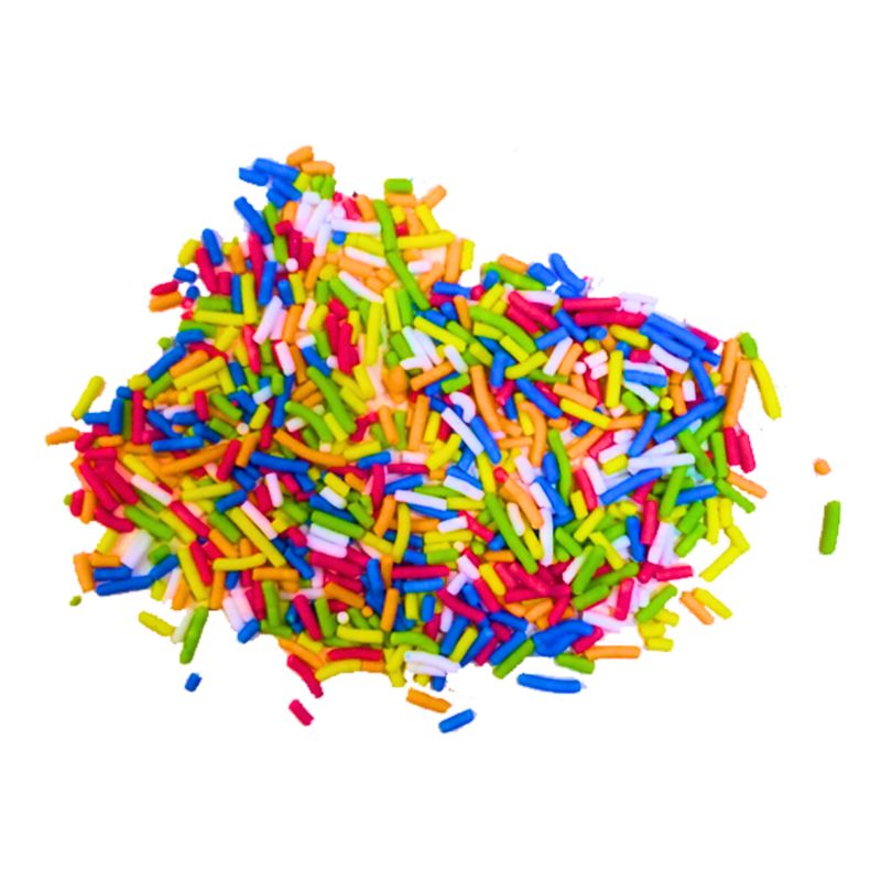 GENERICO - Grageas Mostacillas Palitos Multicolor 1kg