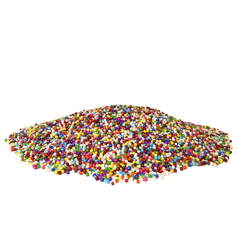 GENERICO - Grageas Mostacillas Redondas Multicolor 1kg
