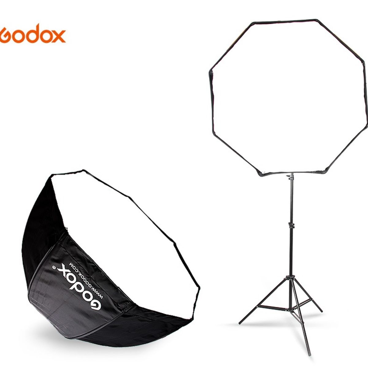 GODOX - KIT OCTABOX GODOX 80CM + ATRIL