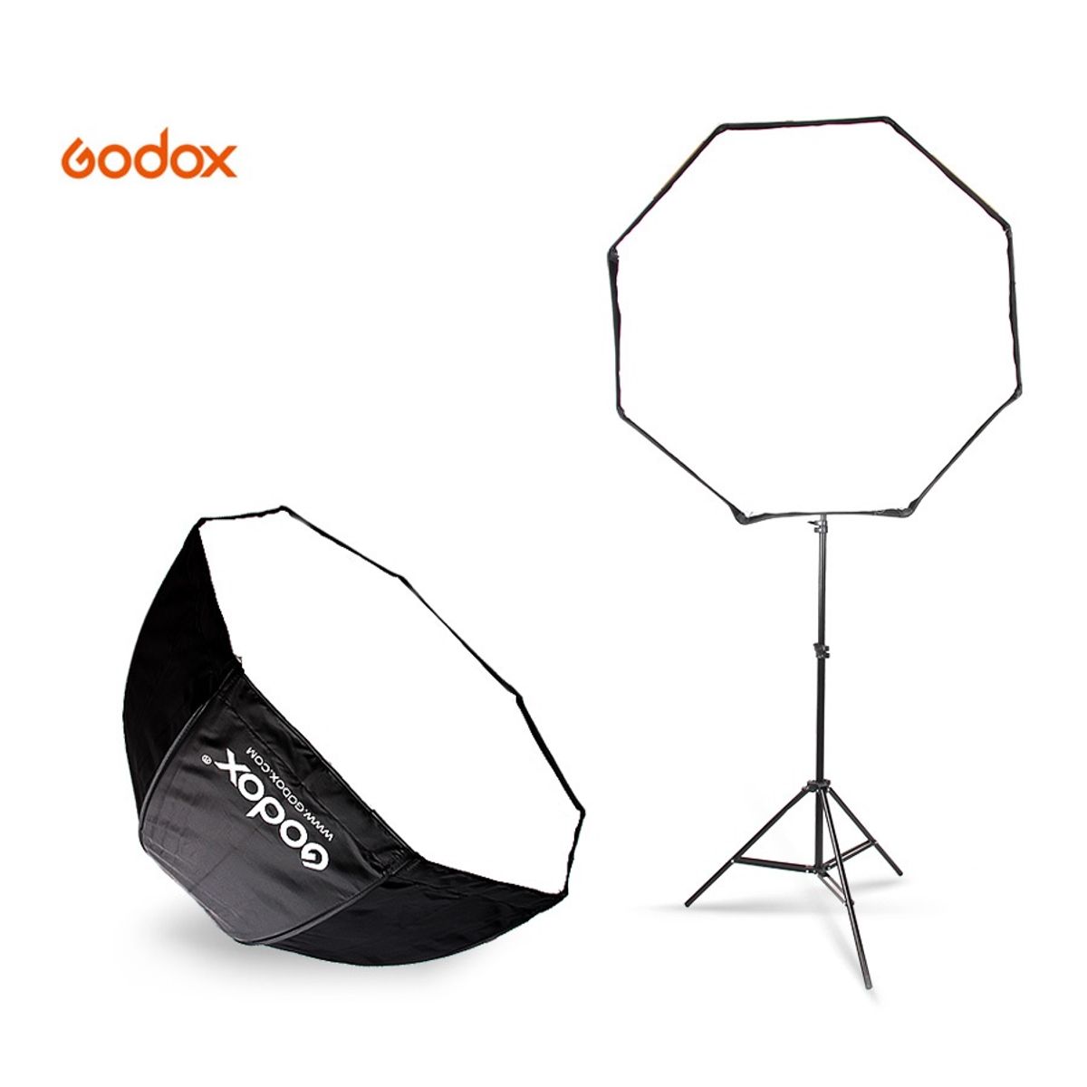 GODOX - KIT OCTABOX GODOX 80CM + ATRIL
